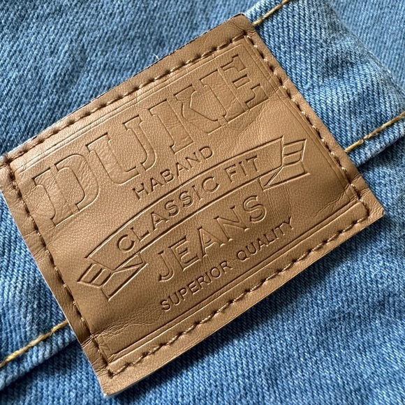 Haband Casual Joe Men's Jeans LIGHT WASH Waist SZ 40 XS EUC - Picture 6 of 7